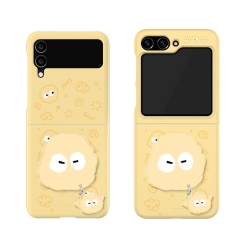 [TryCozy] 몽몽 두들 갤럭시Z플립시리즈 3D곡면하드+무빙 아크릴 스마트톡