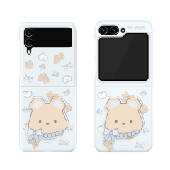 [TryCozy] 큐티 펫 아크릴 스마트톡 갤럭시Z플립시리즈 3D곡면하드