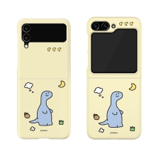 [TryCozy] 삐뚤빼뚤 공룡 갤럭시Z플립시리즈 3D곡면하드