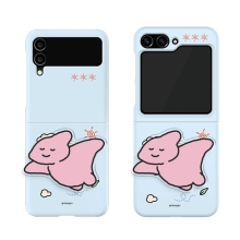 [TryCozy] 삐뚤빼뚤 공룡 아크릴 스마트톡 갤럭시Z플립시리즈 3D곡면하드