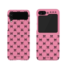 [TryCozy] 코지 리본 패턴 갤럭시Z플립시리즈 3D곡면하드