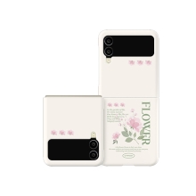 [TryCozy] 뮤트 플라워 갤럭시Z플립시리즈 3D곡면하드