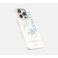 [TryCozy] 뮤트 플라워 맥세이프 3D하드케이스