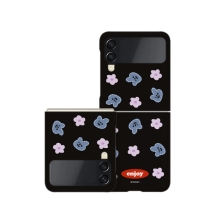 [TryCozy] 엔조이 스티치 패턴 갤럭시Z플립시리즈 3D곡면하드