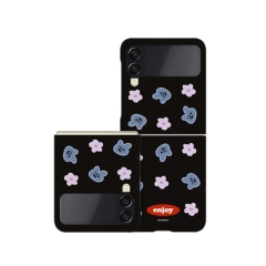 [TryCozy] 엔조이 스티치 패턴 갤럭시Z플립시리즈 3D곡면하드