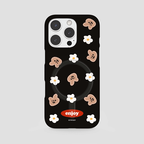 [TryCozy] 엔조이 스티치 패턴 맥세이프 3D하드케이스