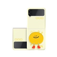 [TryCozy] 말랑말랑 두들 갤럭시Z플립시리즈 3D곡면하드+무빙 아크릴 스마트톡