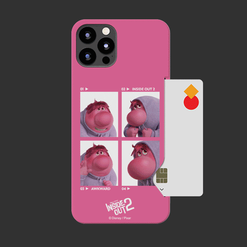 [Disney/Pixar]인사이드아웃2 포토네컷 카드 3D곡면하드케이스