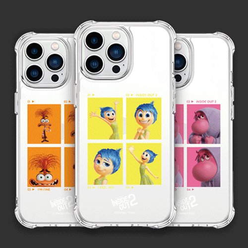 [Disney/Pixar]인사이드아웃2 포토네컷 방탄 젤하드케이스