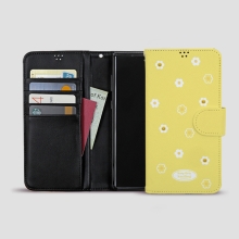 [TryCozy] 스마일데이지 패턴 사피아노 다이어리케이스