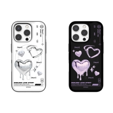 [TryCozy] 하트 레터링 맥세이프 카드도어범퍼케이스