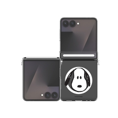 [PEANUTS]스누피 피크닉 Z플립시리즈 오토 힌지 마그네틱 클리어 하드케이스(맥세이프 호환)