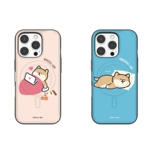 [Silver Bell]실버벨 귀염뽀짝 시바의하루 맥세이프 카드도어범퍼케이스