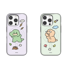[TryCozy] 삐뚤빼뚤 공룡 맥세이프 카드도어범퍼케이스