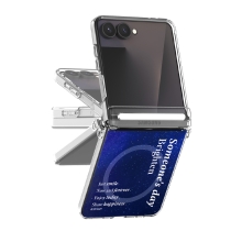 [TryCozy] 베케이션 무드 포토 Z플립시리즈 오토 힌지 마그네틱 클리어 하드케이스(맥세이프 호환)