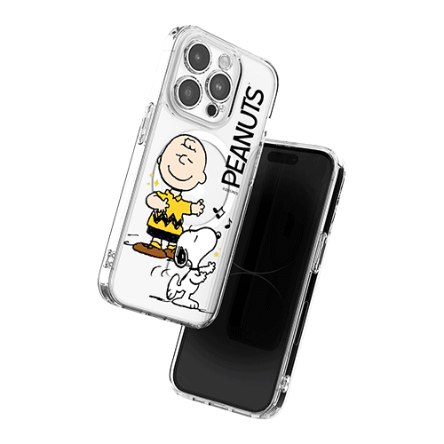 [PEANUTS]스누피 씽앤쏭 클리어 렌즈가드 맥세이프 케이스