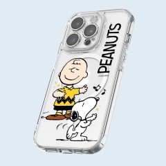 [PEANUTS]스누피 씽앤쏭 클리어 렌즈가드 맥세이프 케이스