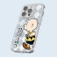 [PEANUTS]스누피 프렌즈 런 패턴 클리어 렌즈가드 맥세이프 케이스