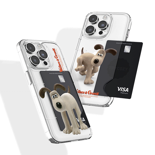 [Wallace&Gromit]웰레스와 그로밋 카드투명하드케이스