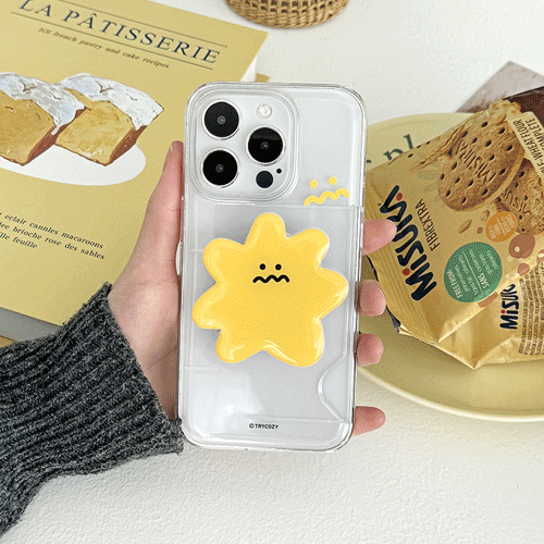 [TryCozy] 와글와글 에폭시톡 카드투명하드케이스