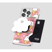 [TryCozy] 유령 아이스크림 에폭시톡 카드투명하드케이스