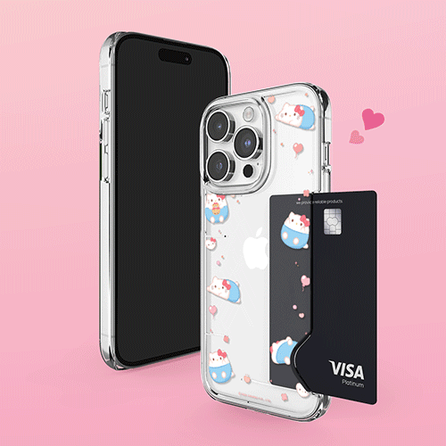 [Sanrio]산리오 퍼니마루 써클 카드투명하드케이스