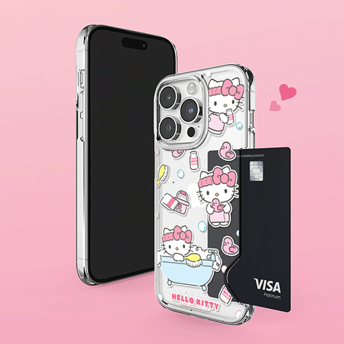 [Sanrio]산리오 목욕 카드투명하드케이스