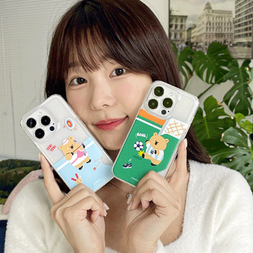 [TryCozy] 쿼카 운동회 카드투명하드케이스