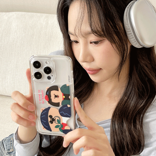 [TryCozy] 쿼카 미스터앤걸 카드투명하드케이스