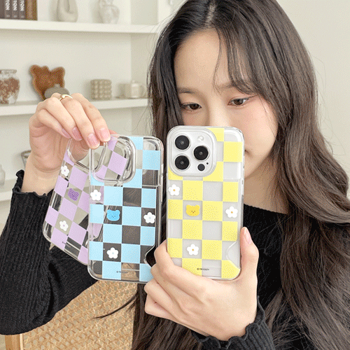 [TryCozy] 스윗베어 패턴 카드투명하드케이스