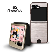 폰애드 가나다 카드 범퍼 케이스(갤럭시Z플립)