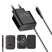 유엠2(UM2) 25W 일체형 고속 충전기(GM-TCW25CP)