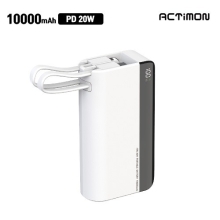 엑티몬 PD20W 고속 미니 보조배터리 10,000mAh(MON-PD20-MINI10000)