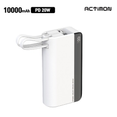 엑티몬 PD20W 고속 미니 보조배터리 10,000mAh(MON-PD20-MINI10000)