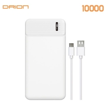 드리온 3포트 보조배터리 10000mAh(C핀케이블)(D-P10000)