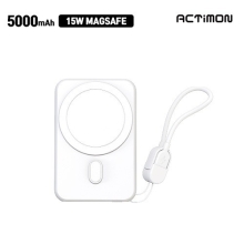 엑티몬 15W 고속 맥세이프 보조배터리 5000mAh(C to C케이블포함)(M-MAG15W-5000)