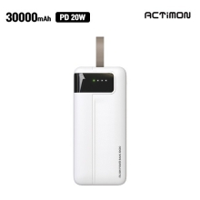 엑티몬 PD20W 고속 보조배터리 30000mAh(CTOC케이블)(M-PD20W-30000)