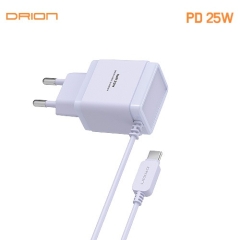 드리온 가정용 GaN PD25W 일체형 C핀 초고속 충전기(DR-PD25W-CPIN)