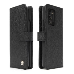 카투소 오플 천연소가죽 폴드 다이어리 케이스