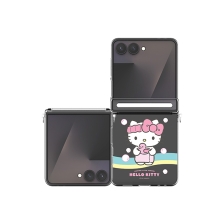 [Sanrio]산리오 캐릭터즈 목욕 Z플립시리즈 오토 힌지 클리어 하드케이스