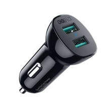 초텍 36W QC3.0 USB 2포트 고속충전 차량용 충전기(케이블미포함)(CC0051)