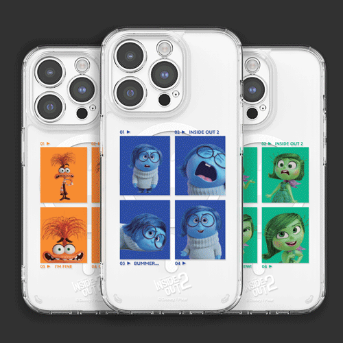 [Disney/Pixar]인사이드아웃2 포토네컷 클리어 렌즈가드 맥세이프 케이스
