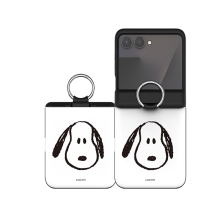 [PEANUTS]스누피 피크닉 Z플립 오토 힌지 카드도어범퍼케이스