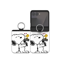 [PEANUTS]스누피 씽앤쏭 Z플립 오토 힌지 카드도어범퍼케이스