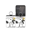 [PEANUTS]스누피 씽앤쏭 Z플립 오토 힌지 카드도어범퍼케이스
