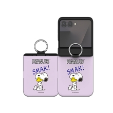 [PEANUTS]빈티지 스누피 무드 Z플립 오토 힌지 카드도어범퍼케이스