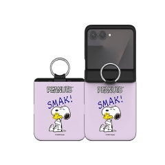 [PEANUTS]빈티지 스누피 무드 Z플립 오토 힌지 카드도어범퍼케이스