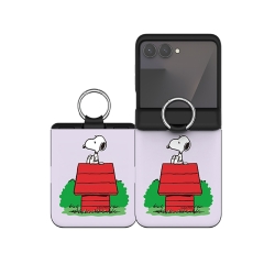 [PEANUTS]스누피 라이프 Z플립 오토 힌지 카드도어범퍼케이스