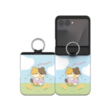 [TryCozy] 먀오 프렌즈의 하루 Z플립 오토 힌지 카드도어범퍼케이스