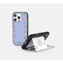 [TryCozy] 삐뚤빼뚤 공룡 우주 카드도어범퍼케이스